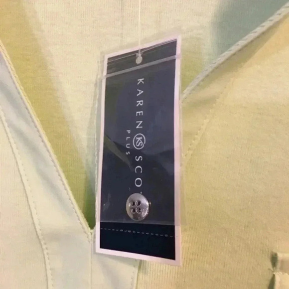 Karen Scott  ladies blouse 1X - Picture 7 of 16